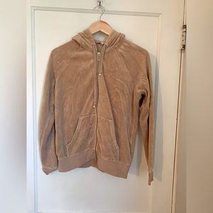 Juicy Couture Velour Hoodie, Size Small